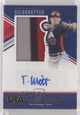 2018 USA Baseball Stars & Stripes Jerseys Prime 22/25 Tanner Witt #66 Auto 0c6