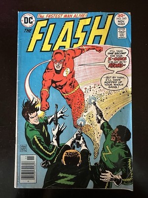 Flash, The (1st Series) #245 FN; DC | 1st Appearance Floronic Man 