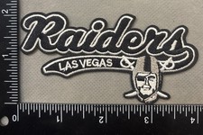 LAS VEGAS RAIDERS IRON ON EMBROIDERED PATCH