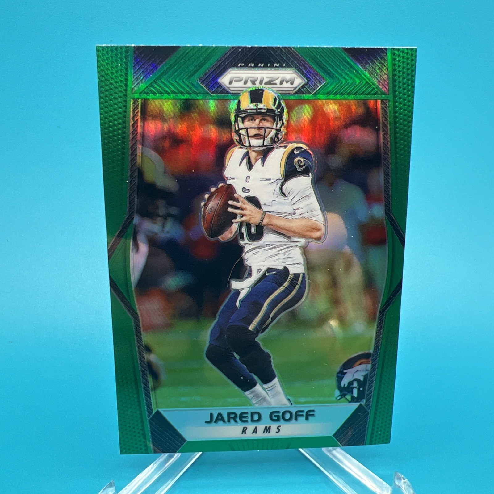 2017 Panini Prizm - Jared Goff #59 Green Prizm