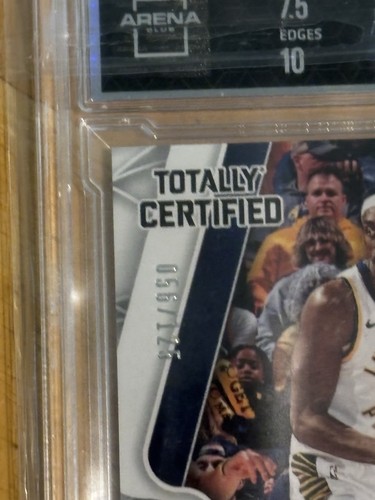 2024-25 Panini Totalmente Certificado - Tela del Juego Pascal Siakam /125 (MEM) - Imagen 4 de 4