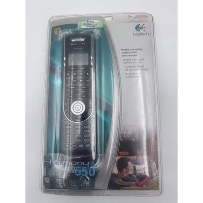 Logitech Harmony 550 Advanced Universal Remote Control Backlit LCD New Sealed