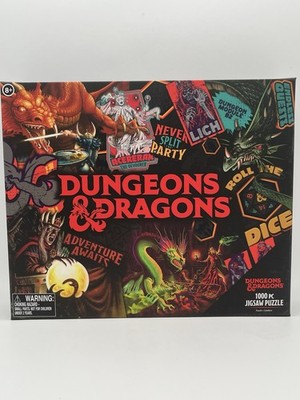 Dungeons & Dragons Puzzle 1000 Teile Paladone Jigsaw Puzzle 