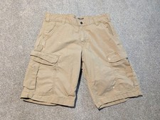 Carhartt Shorts Mens 34 Tan Cargo Force Ripstop Hiking Outdoor