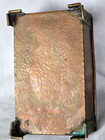 Large 10" Hammered Copper & Brass Box Unknown Unmarked Arts & Crafts Van Erp Era — photo 7