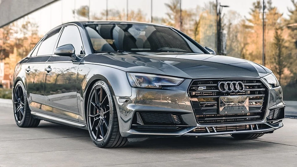 19x8" TSW Wheels Neptune Semi Gloss Black Rotary Forged Rims (S03) Foto 4 de 4