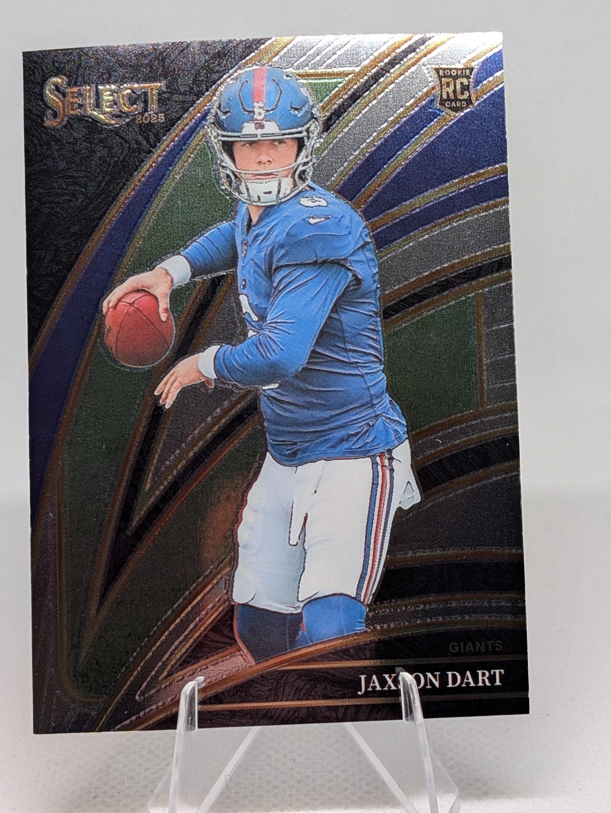 2025 Panini Select Football - Jaxson Dart Rookie Club Level #293 New York Giants