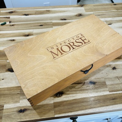 Inspector Morse, DVD Collection, Set of 6 Complete in Wooden Box 35 DVDs EUC