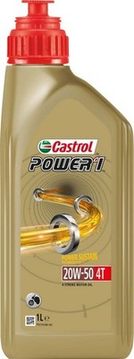 Engine Oil Lubricating Oil Motorcycle 4T Power 1 20W50 1L Oil Castrol
