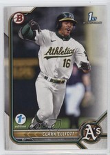 2022 Bowman Draft 1st Edition Sky Blue Foil Clark Elliott #BD-85 e2z