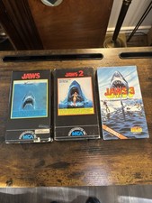 Jaws MCA rainbow First Releases VHS