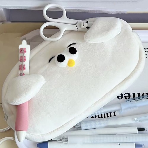 Cartoon Seagull Pencil Case Large Capacity Cute Funny Pen Pouch School Suppl-yg - Picture 6 of 13