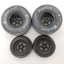 Proline Hoosier 10157 Rear 10156 Front Short Course Drag Tires Wheels 12mm