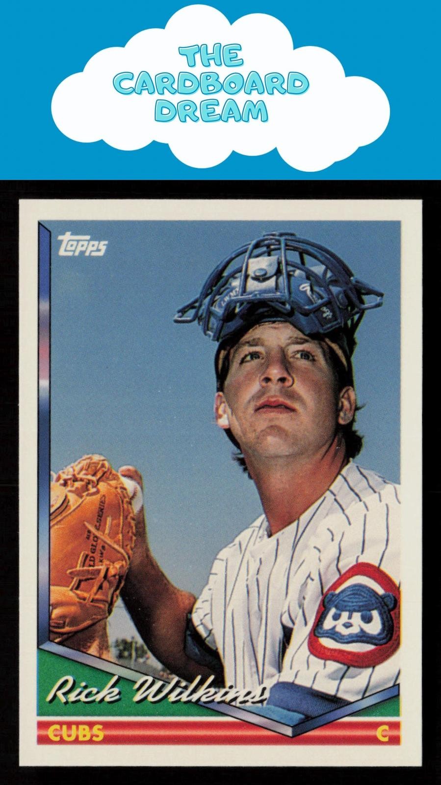 Rick Wilkins 1994 Topps #244 Chicago Cubs Baseball Card