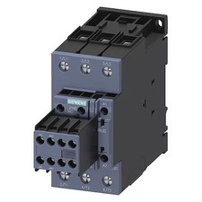 Siemens 3Rt20351ak64 Iec Magnetic Contactor, 2Nc/2No, 110V-120V Ac, 3 P,
