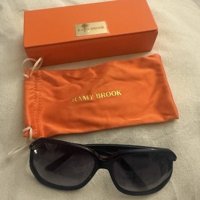 RAMY BROOK Oversized Square Sunglasses - Capri Square in BLACK
