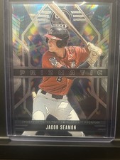 2026 Panini Stars & Stripes Prizm USA Baseball #16 Jacob Seamon Prizmatic Card