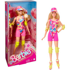 Barbie The Movie Margot Robbie Collectible Doll Inline Skating Outfit New
