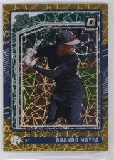 2024 Donruss Optic Rated Prospects Gold Velocity Prizm 9/10 Brandon Mayea 0m89