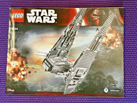 LEGO Star Wars LOT: Kylo Ren's Command Shuttle (75104) + Hailfire Droid (75085)