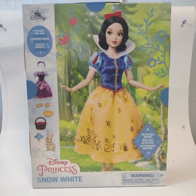Disney Snow White Story Doll with Accessories and Activity in Box New Sealed 