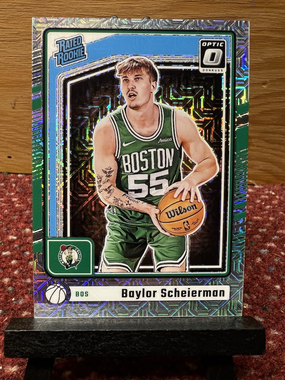 2024-25 Panini Donruss Optic Rated Choice Prizm Baylor Scheierman #263 Rookie RC