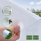 Window Film Privacy Stripes Bamboo Frost Glass Window Door Film for Home Office