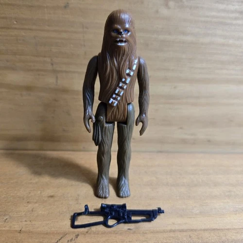 Vintage 1977 Kenner Star Wars Chewbacca Action Figure Complete Hong Kong