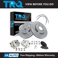 TRQ Front Brake Pad & Rotor Kit Ceramic Fits 2018-2021 Honda Accord (For: More than one vehicle)