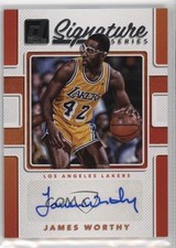 2017-18 Panini Donruss Signature Series James Worthy #SS-JW Auto HOF 06mc