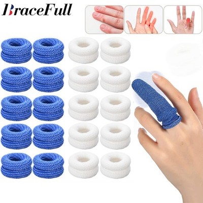 10 Stück Finger / Daumen Verband Verband Erste Hilfe Schutz Bob Roll Buddie Cover