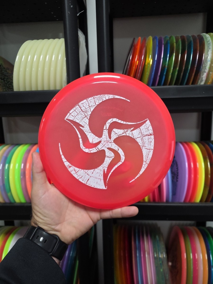 Discmania Huk Lab Glow C-Line P3X Red Pink 174g Disc Golf Putter