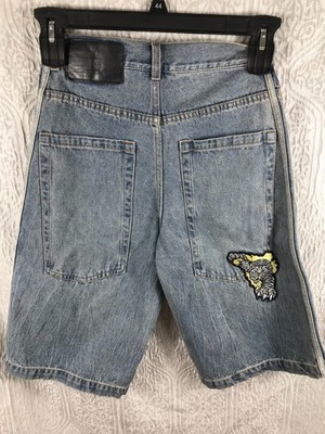 adidas Originals Youth Boy's Size 26 Indigo Adilenium Season 3 Denim Shorts NWT
