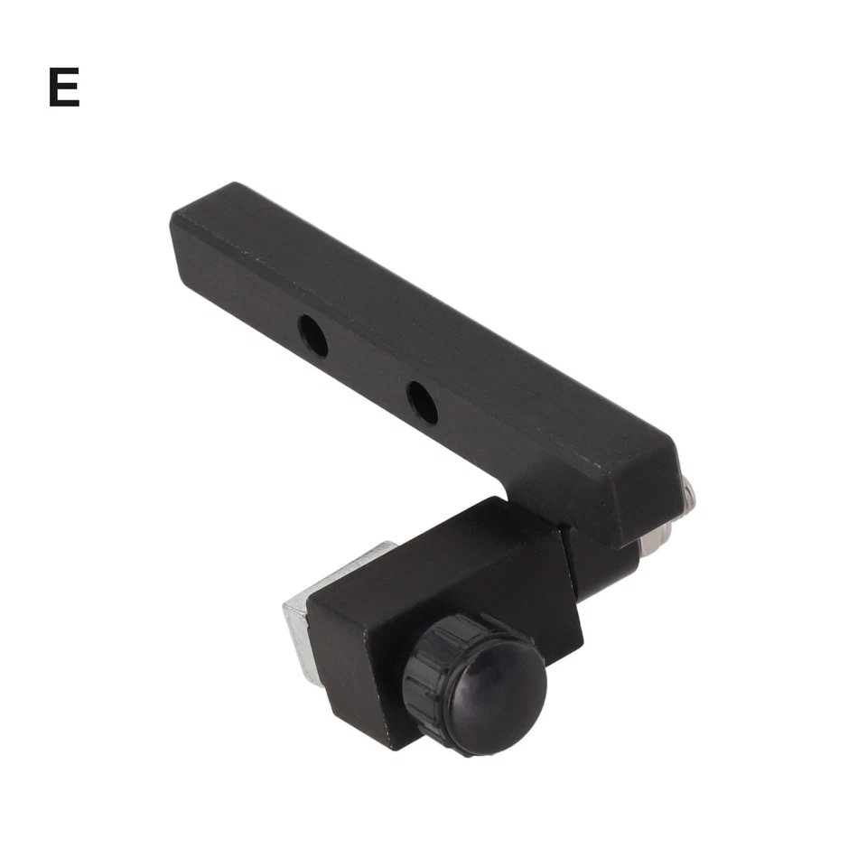 Table Saw Miter Gauge Adjustable With Track Stop Backer Woodworking Push Handle - image 4 of 4