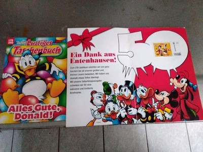 Ltb - Lustiges  Taschenbuch - 50 Jahre Sonderbriefmarke -  