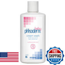 pHisoderm Baby  Newborn Cream Wash, pH Balanced, Lavender Scent, Gentle  Moist