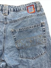 Vintage Empyre Y2K Relax Baggy Skater Jeans Blue Wash Size 28 grunge hip hop
