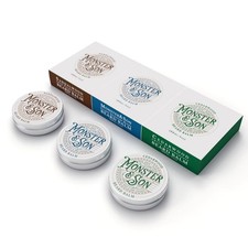 Organic Beard Balm Variety Pack x3 - Helps to Hydrate, Style and Promote New ...