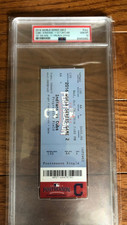 2016 WORLD SERIES Game 2 FULL TICKET PSA 10 GEM MINT, Chicago Cubs Indians, RARE