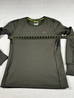 Under Armour Scent Control Coldgear Fitted Long Sleeve Winter Top Men Lrg. Green