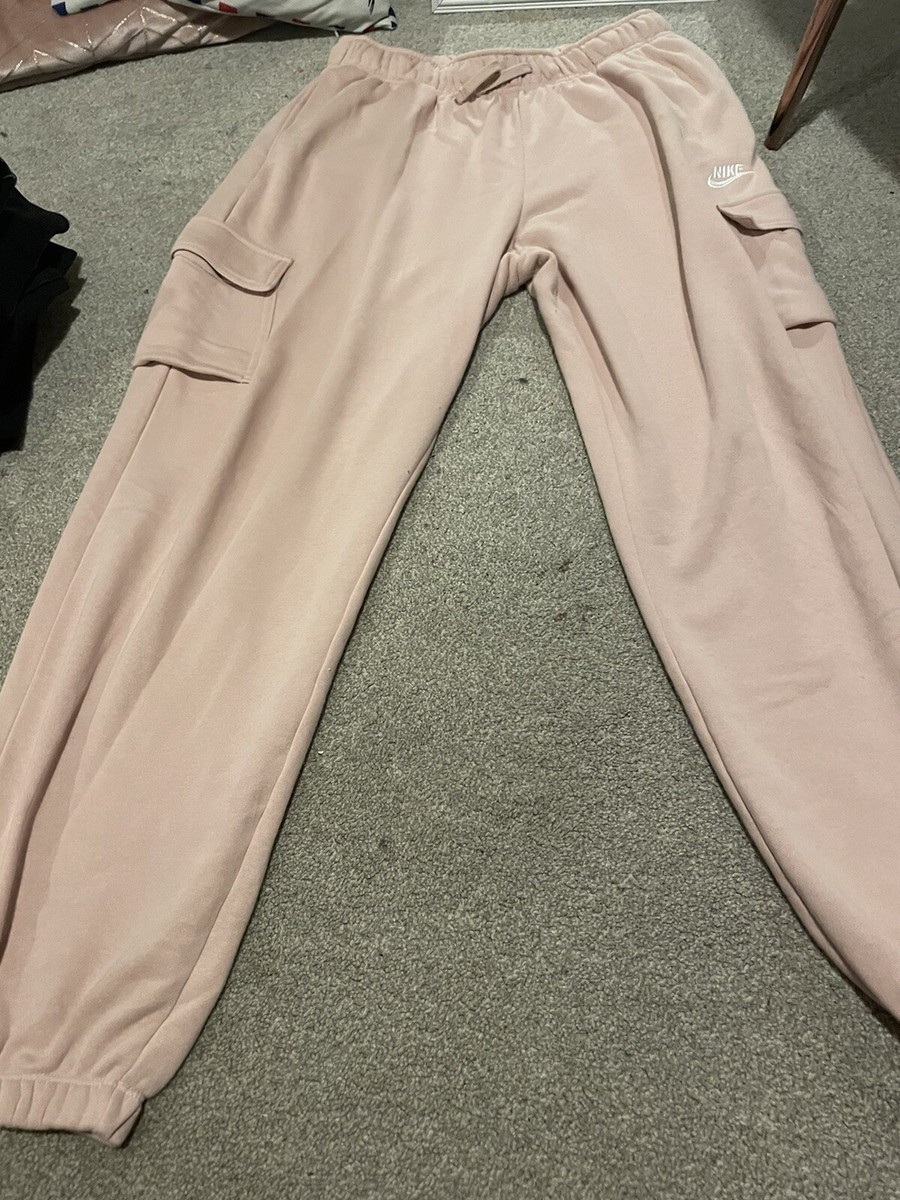 nike pink cargo joggers