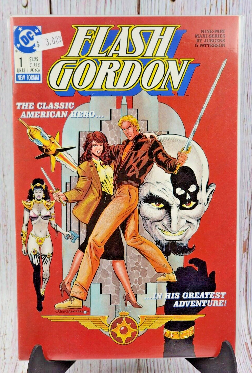 FLASH GORDON #1 DC Comics 1988 JURGENS