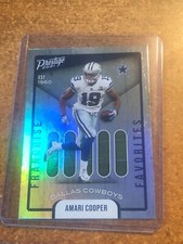 2021 Panini Prestige Football # FF-3 Franchise Favorites Amari Cooper