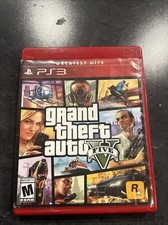 Grand Theft Auto V GTA 5 PS3 Greatest Hits - Good Condition - Working - 