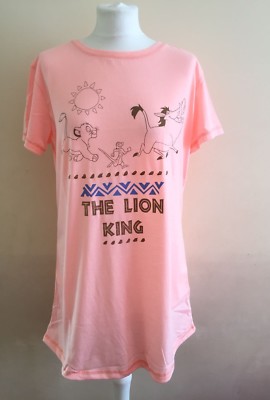 Damen Primark Disney König der Löwen Simba Nachtwäsche Long Tshirt