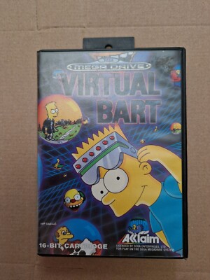 Sega Mega Drive Spiel * Virtual Bart *