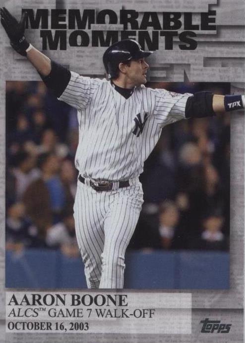 2017 Topps - Aaron Boone #MM-10 - 1 of 1
