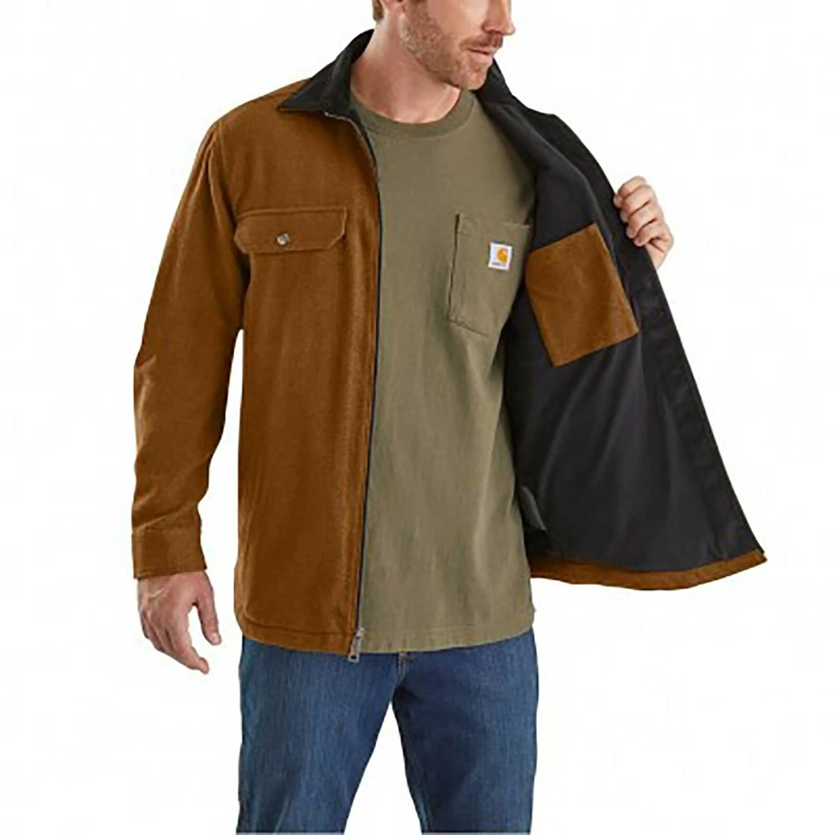 Carhartt pawnee store shirt jacket