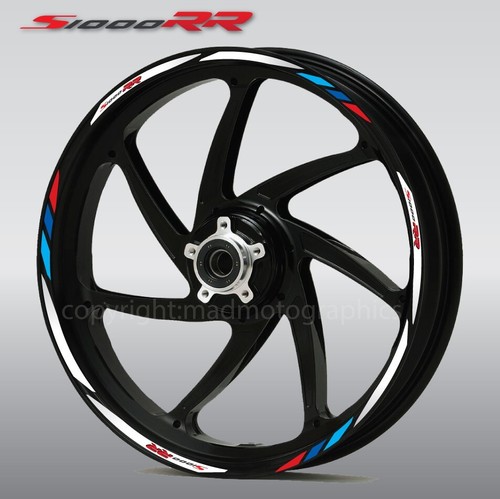 S1000 RR motorcycle wheel decals rim stickers for BMW S1000RR laminated stripes - 第 1/3 張圖片