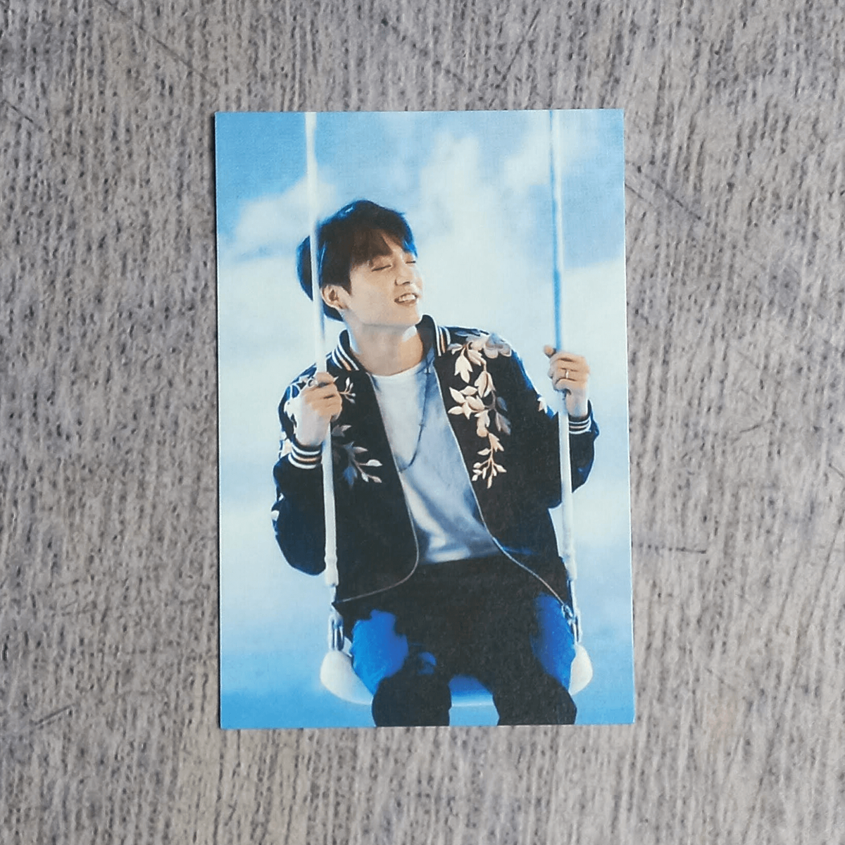 BTS WINGS トレカ グク テテ コンサート BTS 2017 THE WINGS TOUR Seoul Official Mini Photo Card Ver